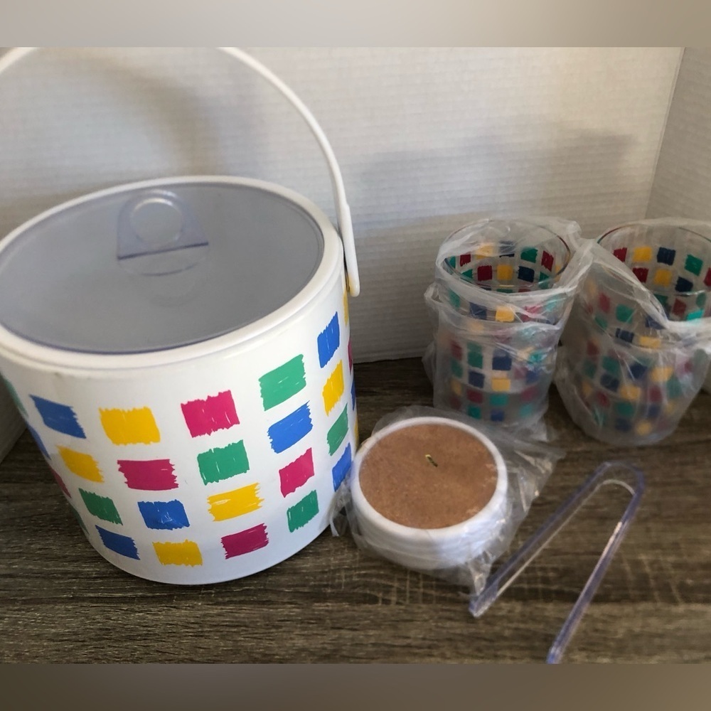 80s Outdoor Barware Set